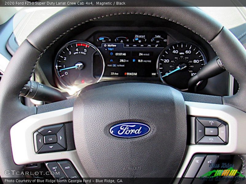 Magnetic / Black 2020 Ford F250 Super Duty Lariat Crew Cab 4x4