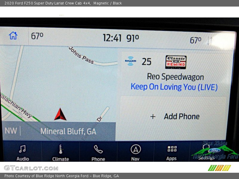 Magnetic / Black 2020 Ford F250 Super Duty Lariat Crew Cab 4x4