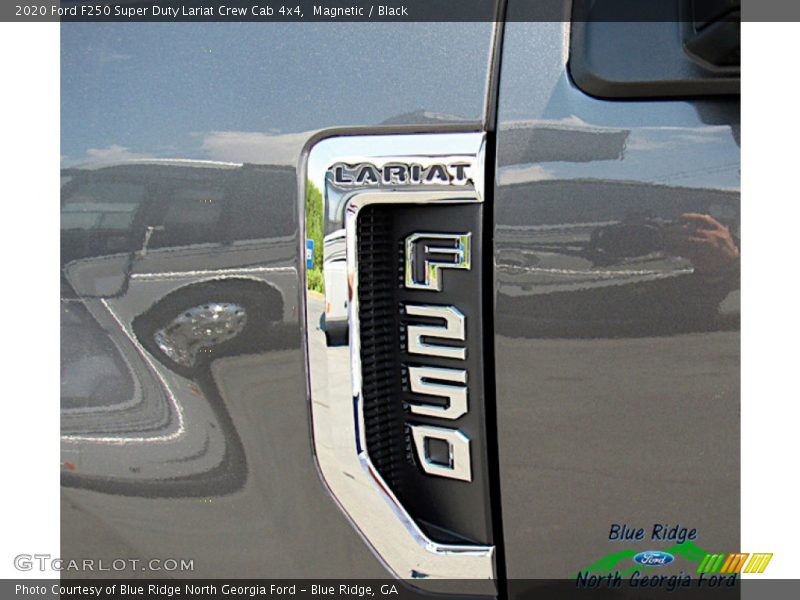 Magnetic / Black 2020 Ford F250 Super Duty Lariat Crew Cab 4x4