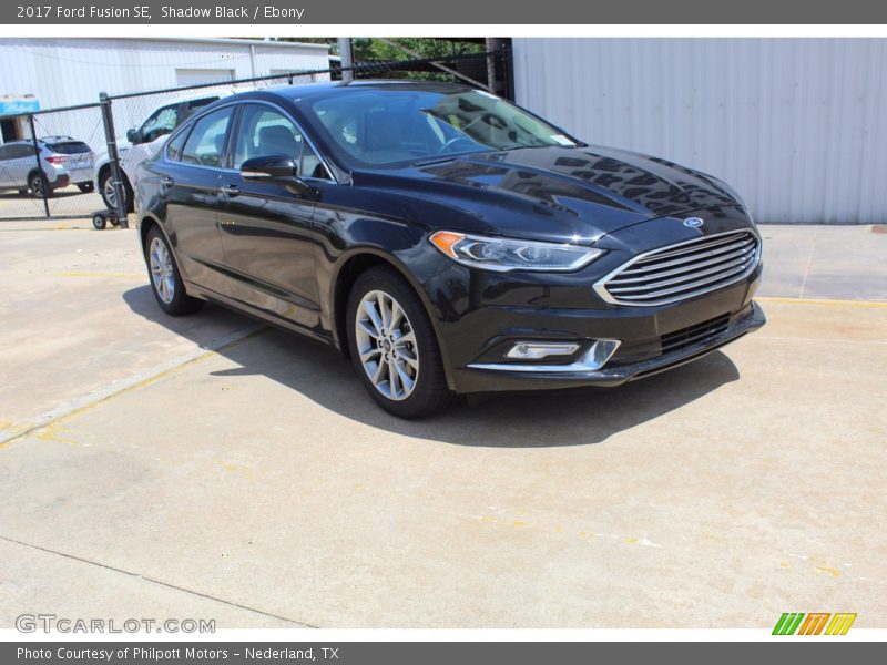 Shadow Black / Ebony 2017 Ford Fusion SE