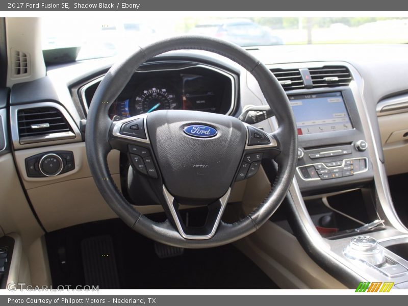 Shadow Black / Ebony 2017 Ford Fusion SE