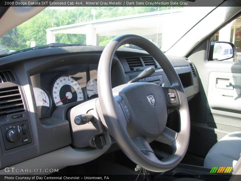 Mineral Gray Metallic / Dark Slate Gray/Medium Slate Gray 2008 Dodge Dakota SXT Extended Cab 4x4