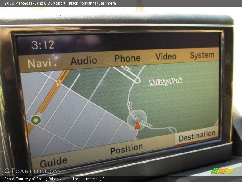 Black / Savanna/Cashmere 2008 Mercedes-Benz C 300 Sport
