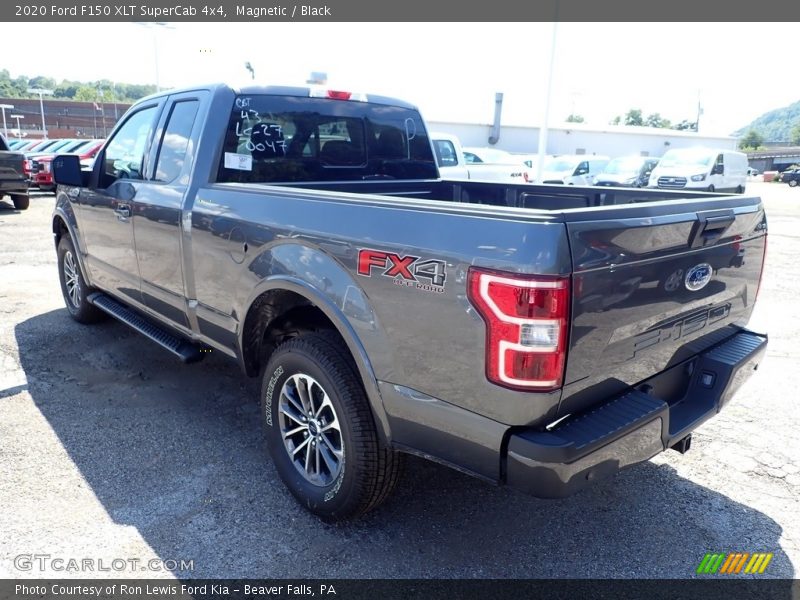 Magnetic / Black 2020 Ford F150 XLT SuperCab 4x4