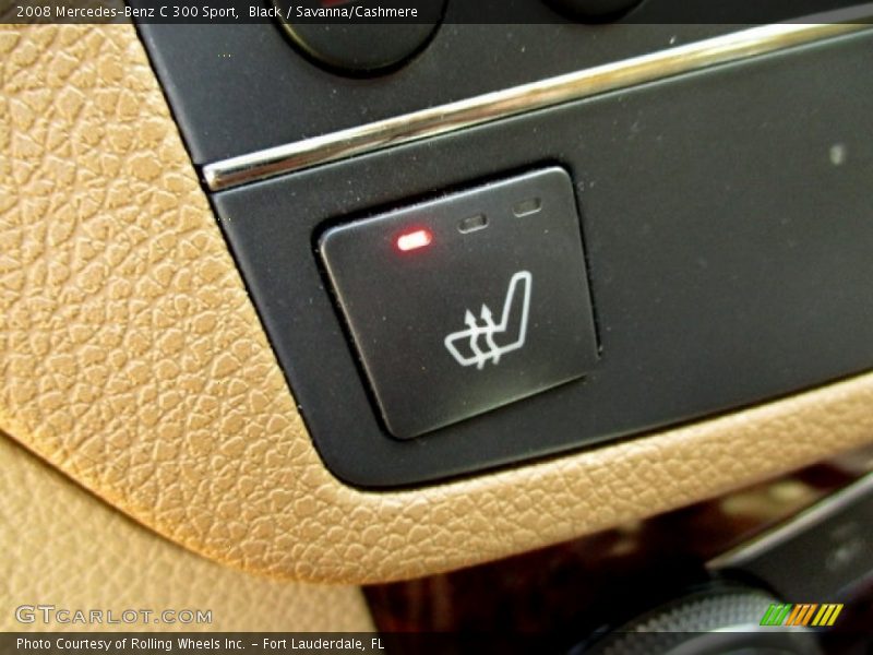 Black / Savanna/Cashmere 2008 Mercedes-Benz C 300 Sport