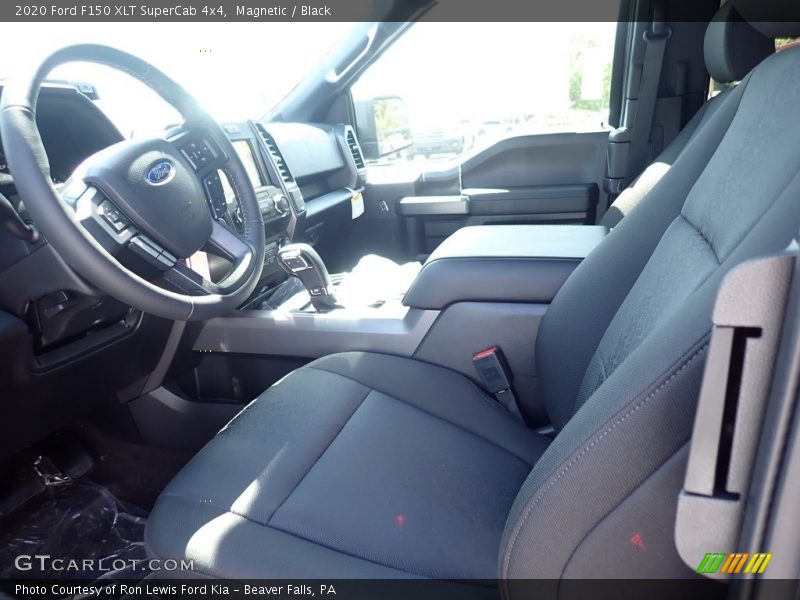 Magnetic / Black 2020 Ford F150 XLT SuperCab 4x4