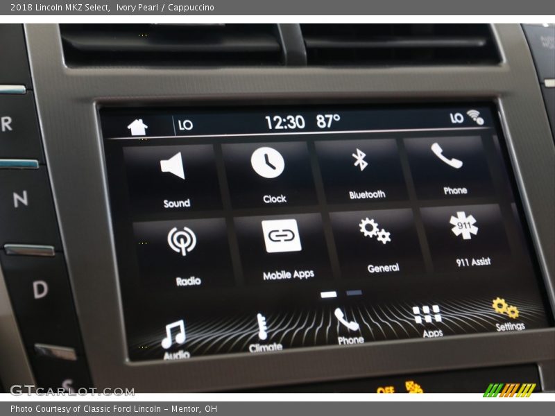 Ivory Pearl / Cappuccino 2018 Lincoln MKZ Select