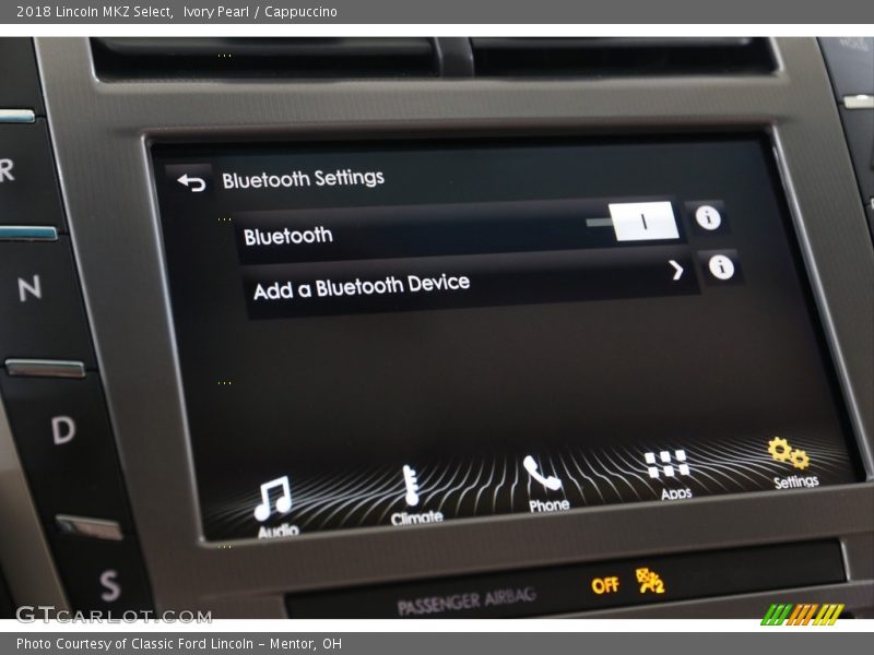 Ivory Pearl / Cappuccino 2018 Lincoln MKZ Select