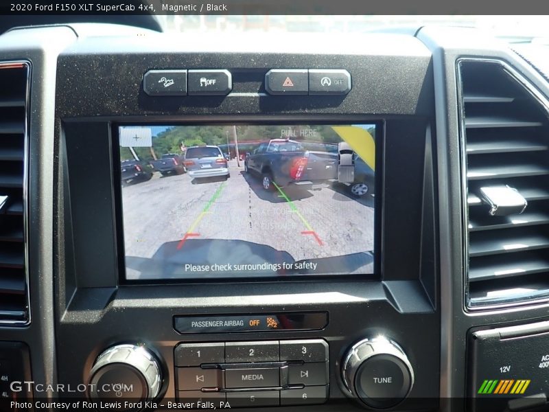 Magnetic / Black 2020 Ford F150 XLT SuperCab 4x4