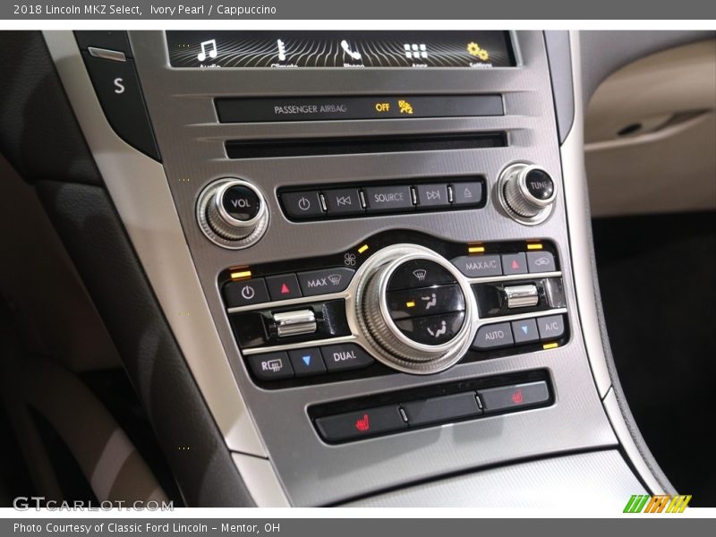 Ivory Pearl / Cappuccino 2018 Lincoln MKZ Select