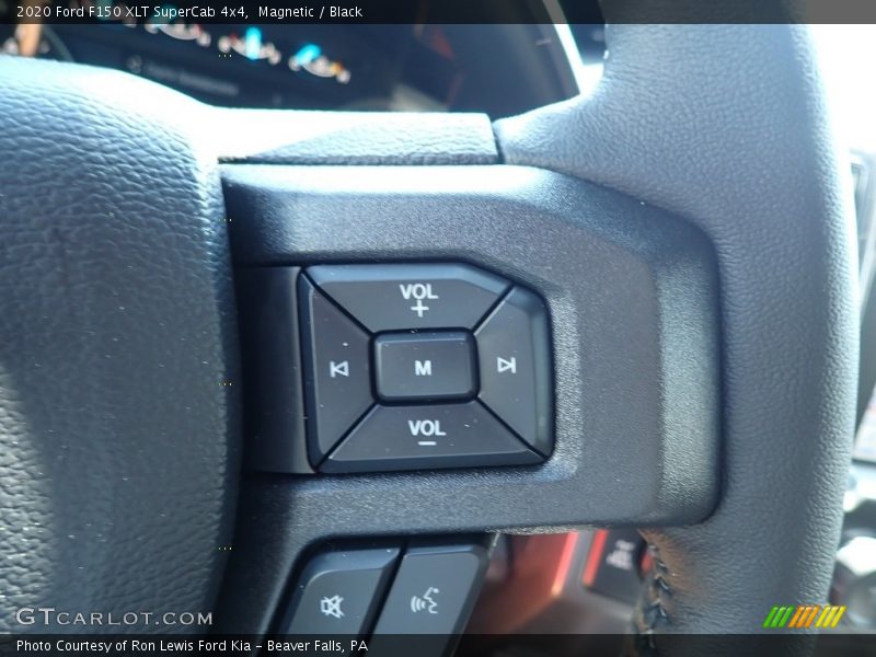 Magnetic / Black 2020 Ford F150 XLT SuperCab 4x4