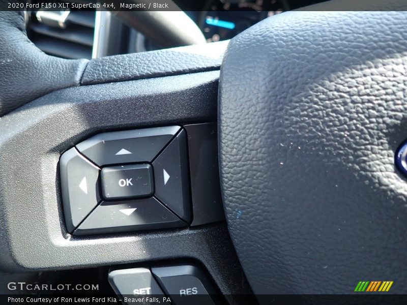 Magnetic / Black 2020 Ford F150 XLT SuperCab 4x4