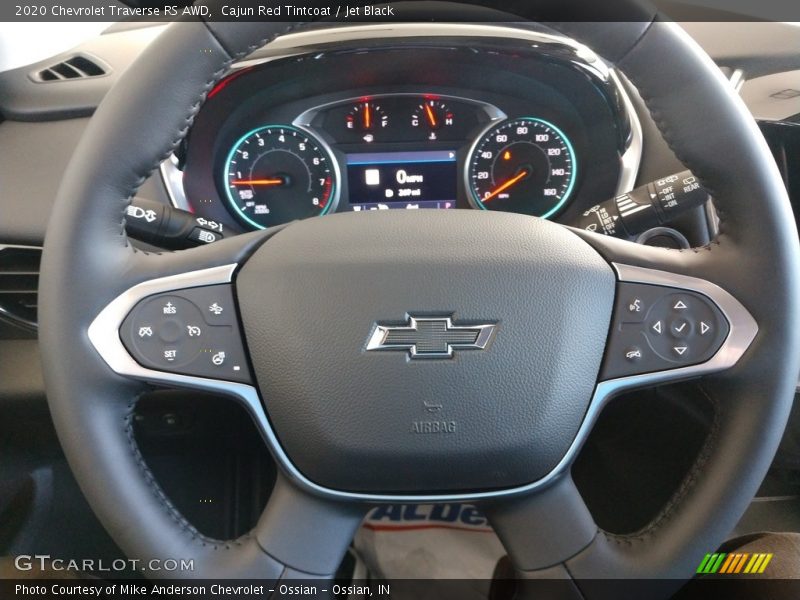 Cajun Red Tintcoat / Jet Black 2020 Chevrolet Traverse RS AWD