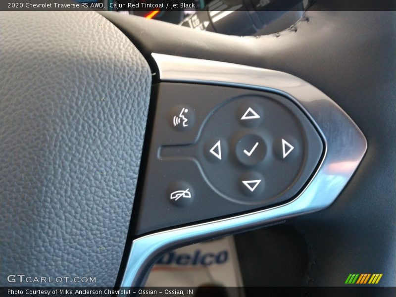 Cajun Red Tintcoat / Jet Black 2020 Chevrolet Traverse RS AWD