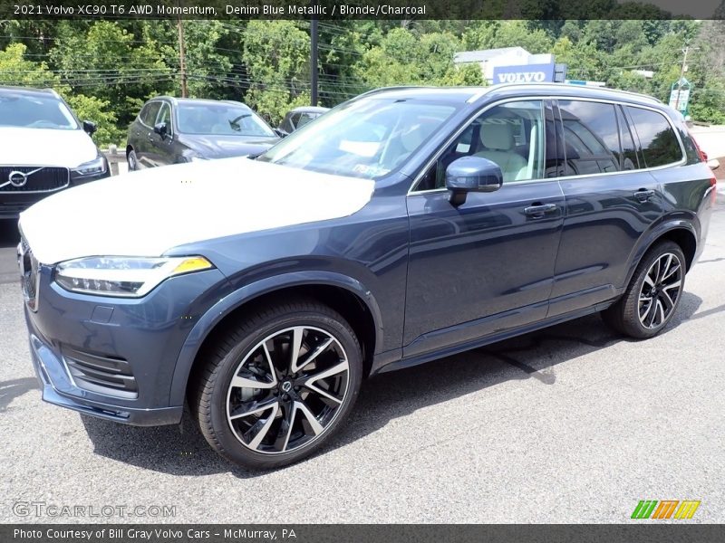  2021 XC90 T6 AWD Momentum Denim Blue Metallic
