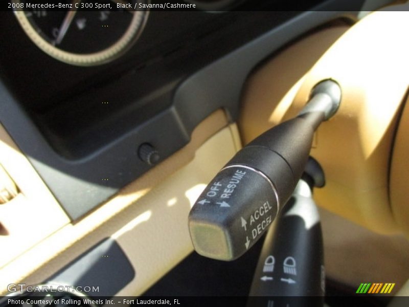 Black / Savanna/Cashmere 2008 Mercedes-Benz C 300 Sport