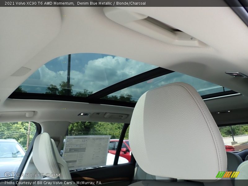 Sunroof of 2021 XC90 T6 AWD Momentum
