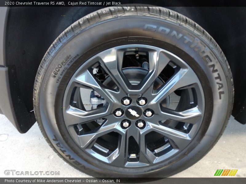 Cajun Red Tintcoat / Jet Black 2020 Chevrolet Traverse RS AWD