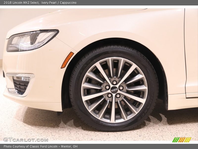 Ivory Pearl / Cappuccino 2018 Lincoln MKZ Select