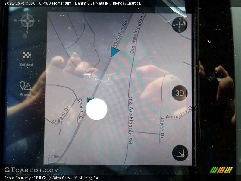 Navigation of 2021 XC90 T6 AWD Momentum