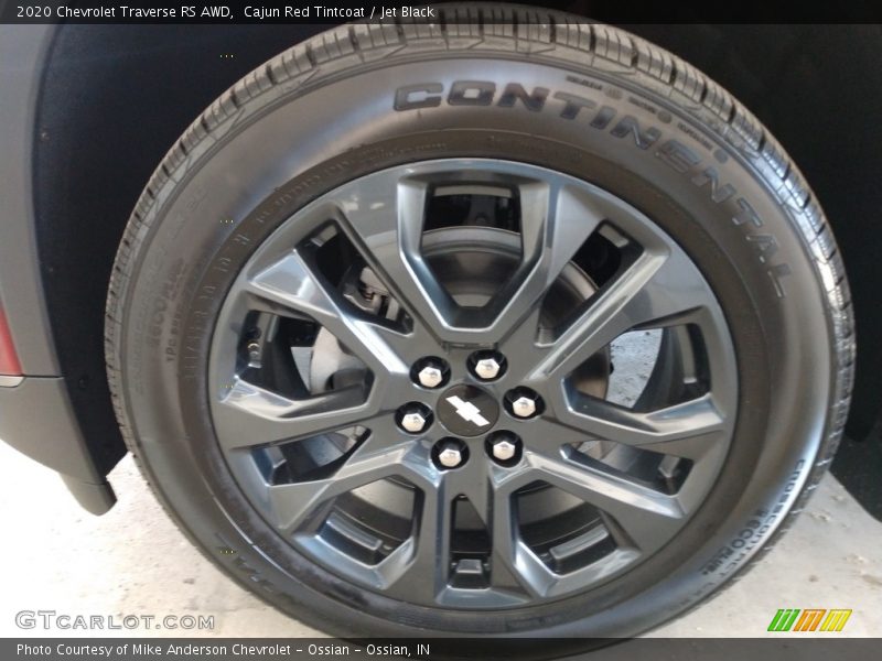 Cajun Red Tintcoat / Jet Black 2020 Chevrolet Traverse RS AWD