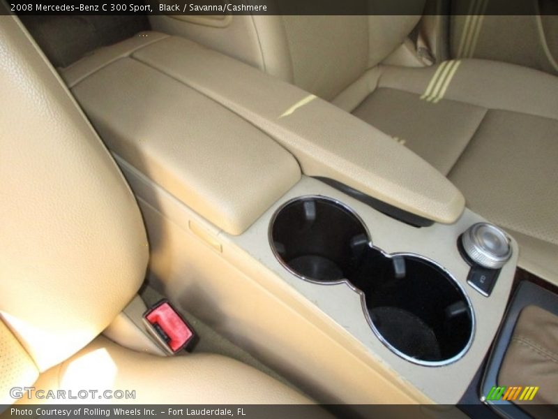 Black / Savanna/Cashmere 2008 Mercedes-Benz C 300 Sport