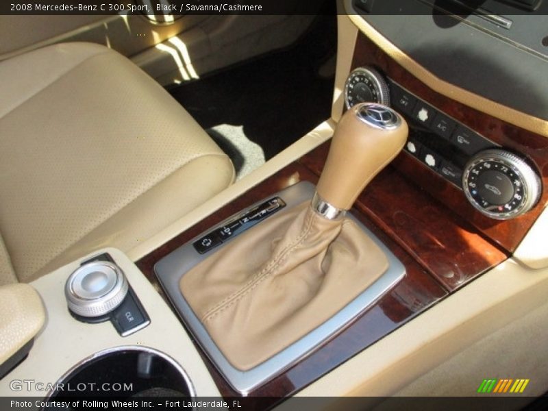 Black / Savanna/Cashmere 2008 Mercedes-Benz C 300 Sport