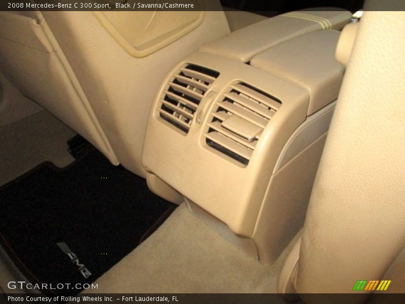 Black / Savanna/Cashmere 2008 Mercedes-Benz C 300 Sport