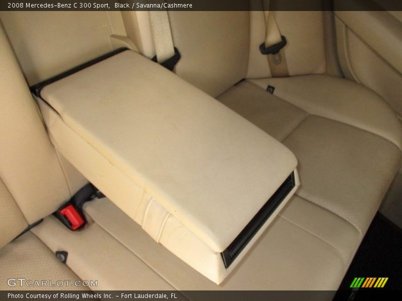 Black / Savanna/Cashmere 2008 Mercedes-Benz C 300 Sport