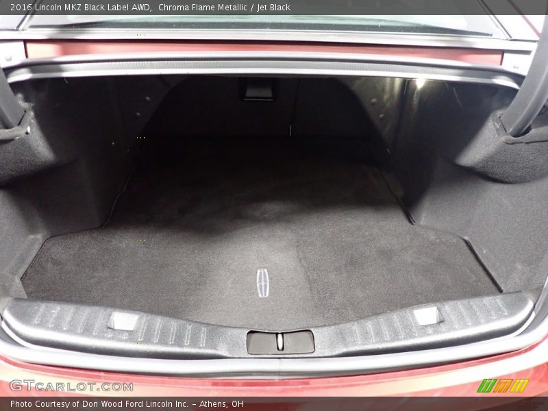 Chroma Flame Metallic / Jet Black 2016 Lincoln MKZ Black Label AWD