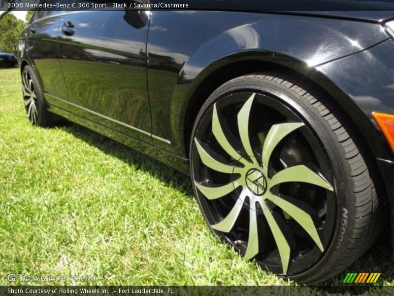 Custom Wheels of 2008 C 300 Sport