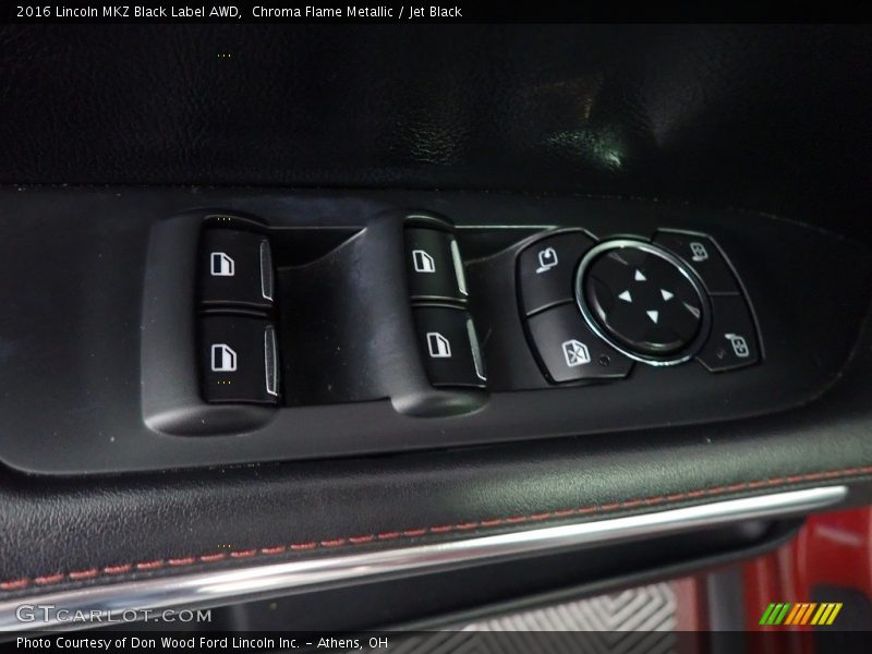 Chroma Flame Metallic / Jet Black 2016 Lincoln MKZ Black Label AWD