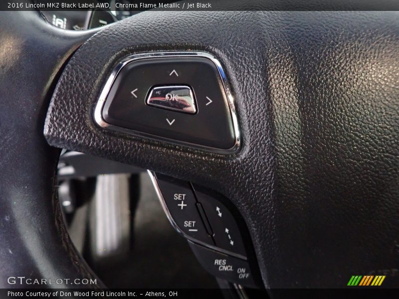 Chroma Flame Metallic / Jet Black 2016 Lincoln MKZ Black Label AWD