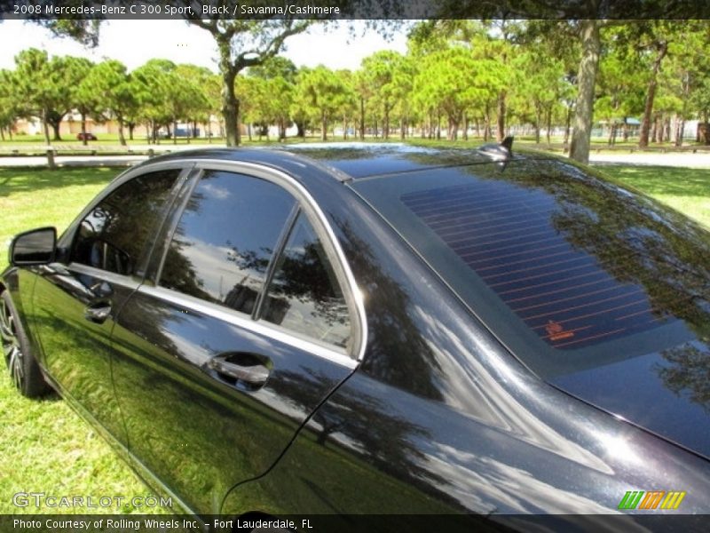 Black / Savanna/Cashmere 2008 Mercedes-Benz C 300 Sport