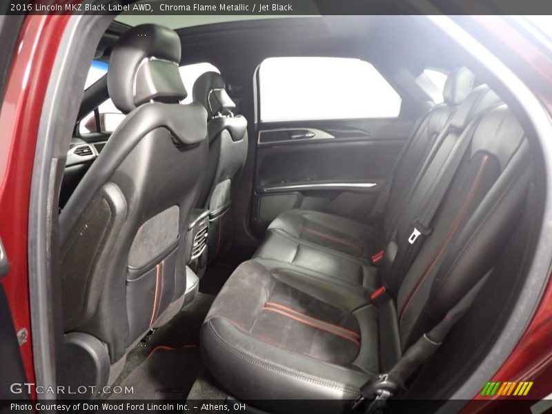 Chroma Flame Metallic / Jet Black 2016 Lincoln MKZ Black Label AWD