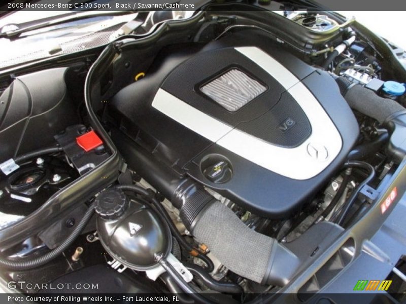 Black / Savanna/Cashmere 2008 Mercedes-Benz C 300 Sport