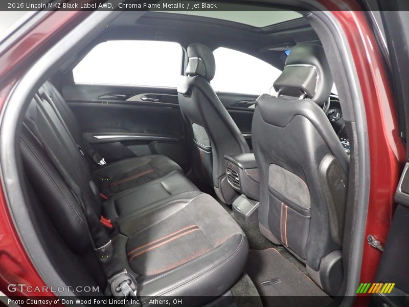 Chroma Flame Metallic / Jet Black 2016 Lincoln MKZ Black Label AWD