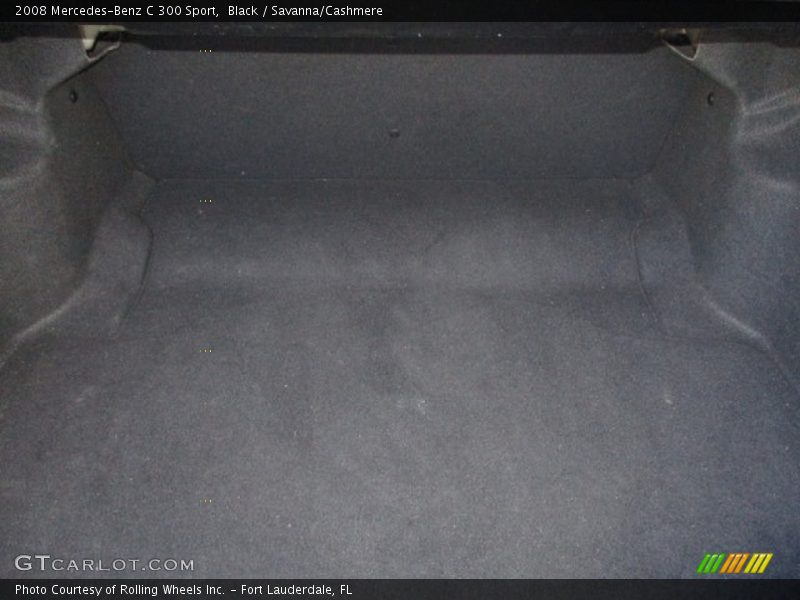 Black / Savanna/Cashmere 2008 Mercedes-Benz C 300 Sport