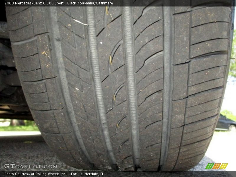 Black / Savanna/Cashmere 2008 Mercedes-Benz C 300 Sport