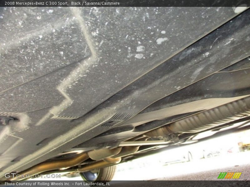 Black / Savanna/Cashmere 2008 Mercedes-Benz C 300 Sport