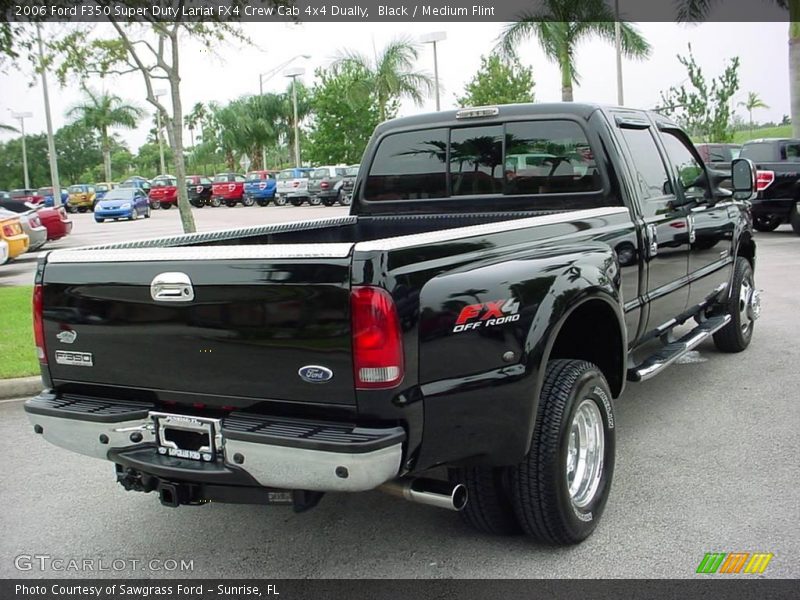 Black / Medium Flint 2006 Ford F350 Super Duty Lariat FX4 Crew Cab 4x4 Dually