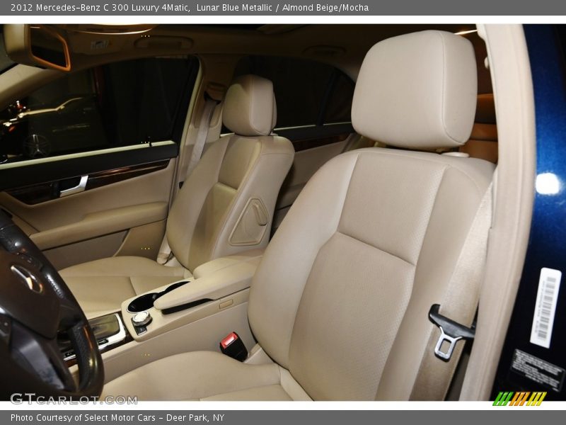 Lunar Blue Metallic / Almond Beige/Mocha 2012 Mercedes-Benz C 300 Luxury 4Matic