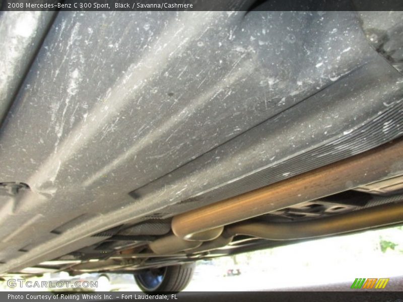 Black / Savanna/Cashmere 2008 Mercedes-Benz C 300 Sport