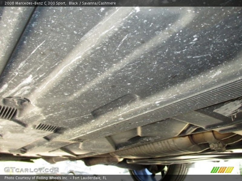 Black / Savanna/Cashmere 2008 Mercedes-Benz C 300 Sport
