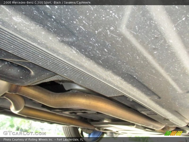 Black / Savanna/Cashmere 2008 Mercedes-Benz C 300 Sport