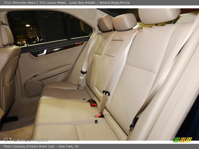 Lunar Blue Metallic / Almond Beige/Mocha 2012 Mercedes-Benz C 300 Luxury 4Matic