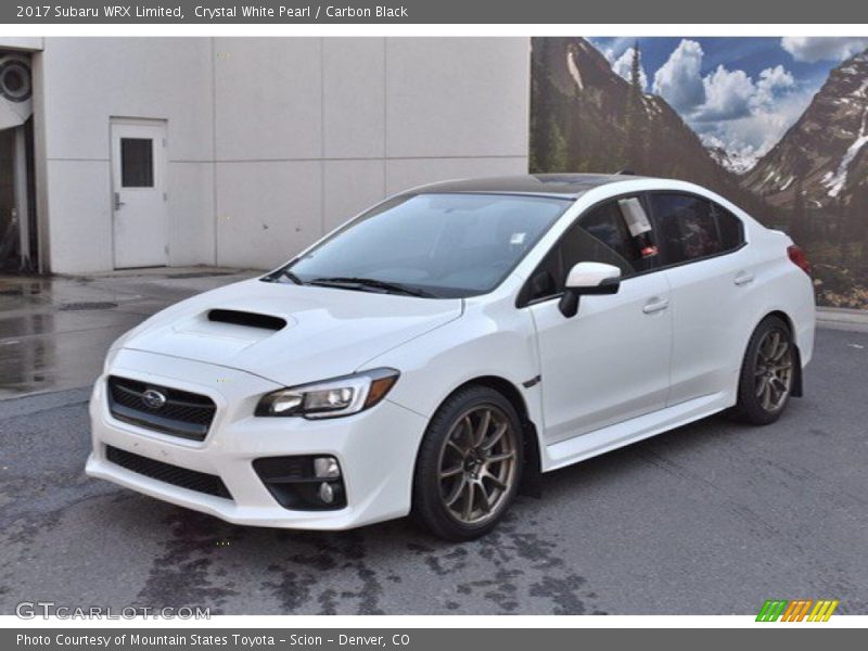 Crystal White Pearl / Carbon Black 2017 Subaru WRX Limited