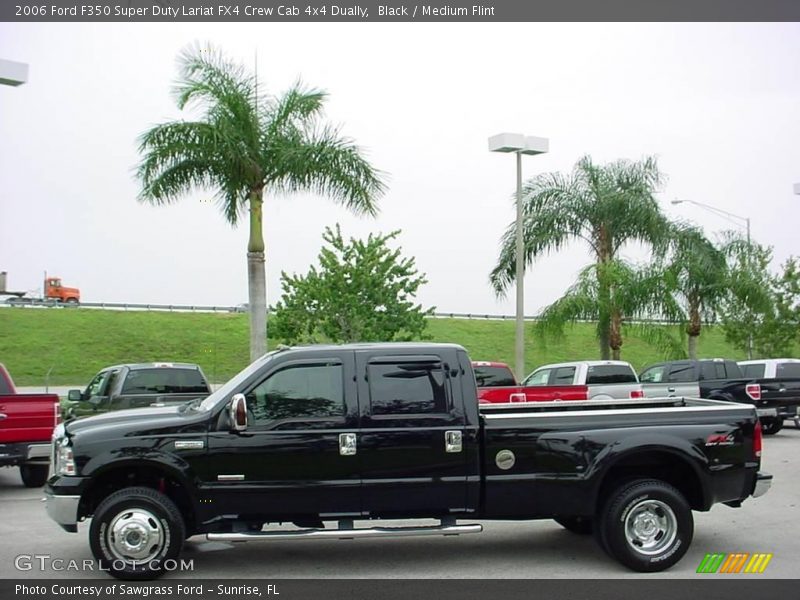Black / Medium Flint 2006 Ford F350 Super Duty Lariat FX4 Crew Cab 4x4 Dually