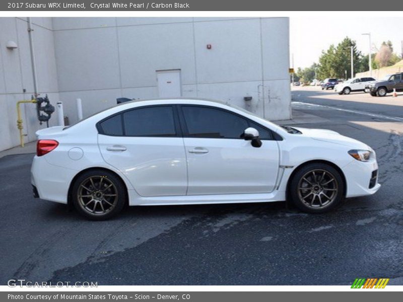 Crystal White Pearl / Carbon Black 2017 Subaru WRX Limited