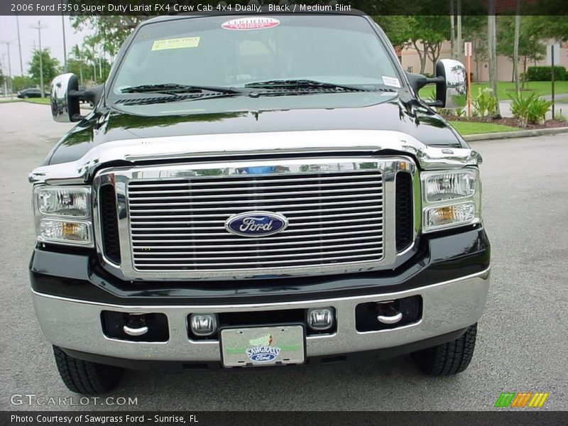 Black / Medium Flint 2006 Ford F350 Super Duty Lariat FX4 Crew Cab 4x4 Dually